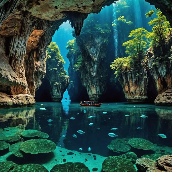 Comment organiser une croisière pour explorer les cavernes sous-marines en Thaïlande?