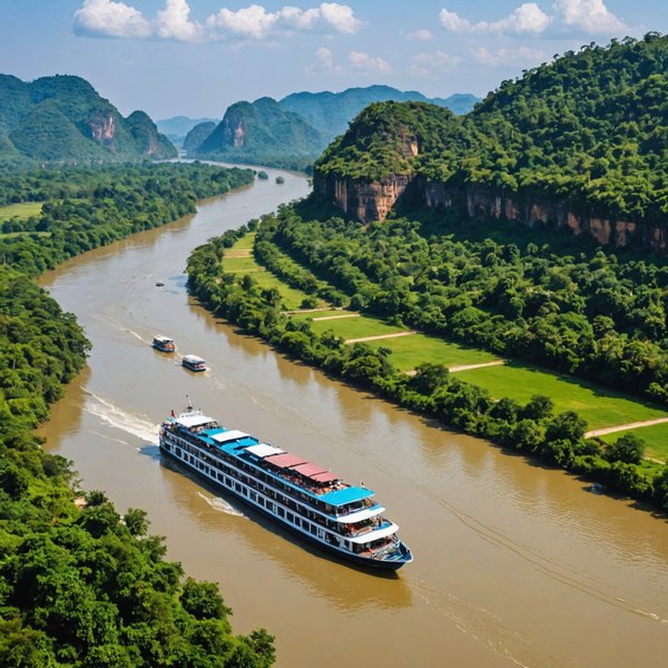 Quels sont les meilleurs itinéraires pour une croisière fluviale en Birmanie?